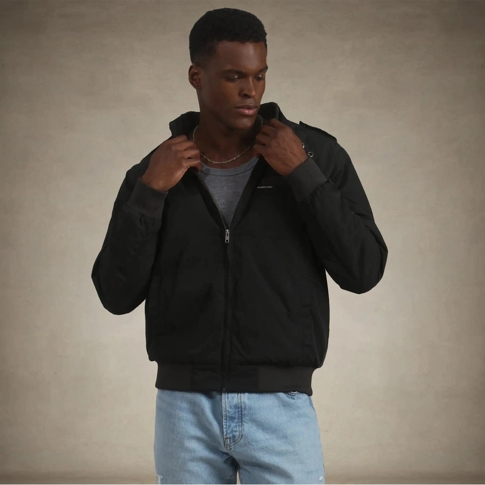 Men's Iconic Racer Quilted Lining Jacket